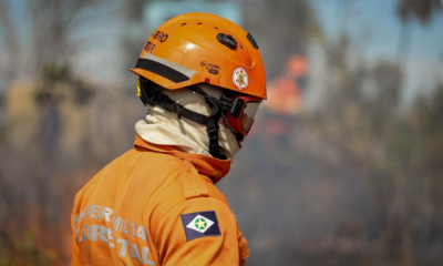 Corpo de Bombeiros extingue seis incndios florestais e combate 22 neste sbado (23)