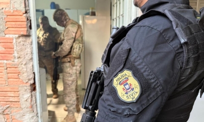 Pol�cia Civil cumpre 70 mandados contra fac��o criminosa ligado ao tr�fico de drogas em Primavera do Leste