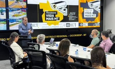 Comitiva de Minas Gerais visita Mato Grosso para conhecer o programa Vigia Mais MT