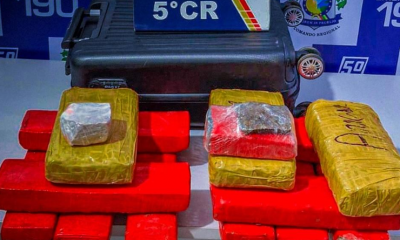 Mulher � presa com 13 quilos de maconha e coca�na em rodovi�ria de Barra do Gar�as