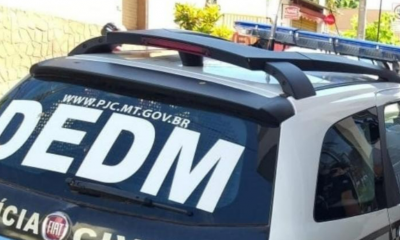 Pol�cia Civil prende autor de tentativa de feminic�dio que ateou fogo na casa da ex-companheira