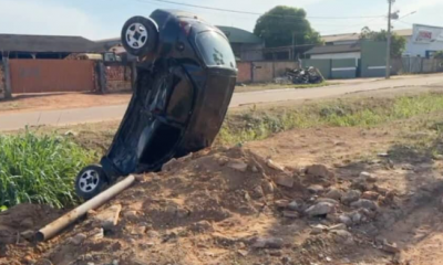 Colis�o em cruzamento de Sinop deixa feridos e revela motorista alcoolizado