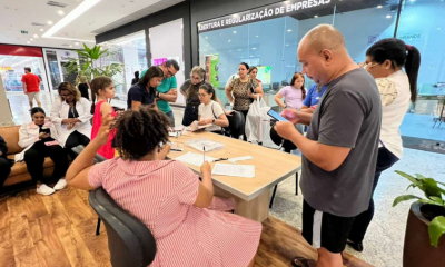 Mais de 360 doses de vacinas s�o aplicadas em a��o no V�rzea Grande Shopping