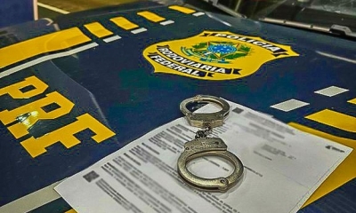 Foragido por homic�dio � capturado pela PRF durante fiscaliza��o em Pocon�