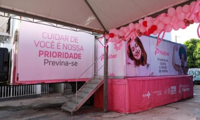 SES promove conscientiza��o sobre a sa�de da mulher no Outubro Rosa