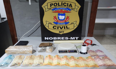 Pol�cia Civil prende dois traficantes que atuavam com �delivery� de drogas em Nobres