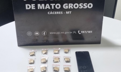 Polcia Civil fecha boca de fumo que funcionava em ferro-velho em Cceres