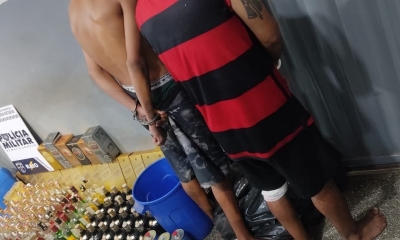 Operao da PM desmonta fbrica clandestina de bebidas e apreende mais de 80 garrafas em Vrzea Grande