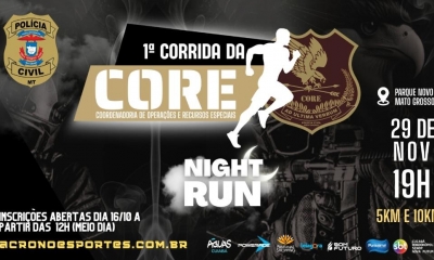 Polcia Civil abre inscries para a 1 Corrida da Core