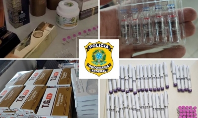 PRF apreende medicamentos e canetas de Mounjaro em esquema ilegal na BR-364