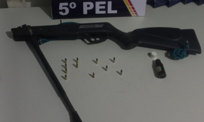 Homem � Preso em Nova Bandeirantes por Disparo e Posse Ilegal de Arma de Fogo