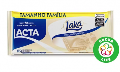 Anvisa suspende lote do Chocolate Branco Laka por falha na rotulagem