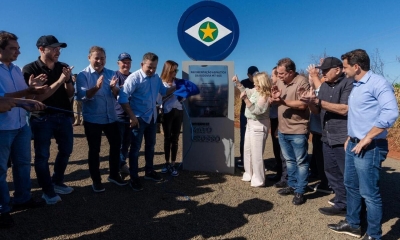 Max Russi participa da entrega da MT-465 e acompanha assinatura de obras em Alto Taquari