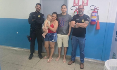 Pol�cia Civil presta socorro e auxilia no salvamento de beb� engasgado em Nova Xavantina