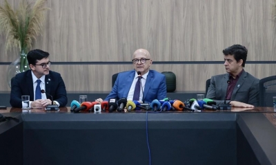 Governador Otaviano Pivetta anuncia novos secret�rios de Sa�de, Fazenda e Casa Civil