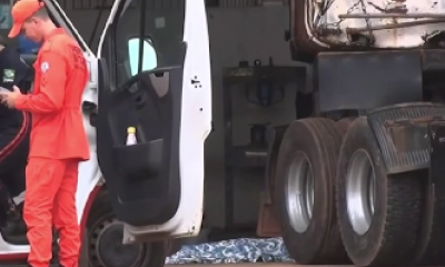 Trabalhador morre ap�s ser atingido por carreta durante manuten��o em empresa de Rondon�polis (V�deo)