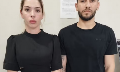 Ex-jogador do Cuiab e influenciadora digital so presos com carro clonado em MT