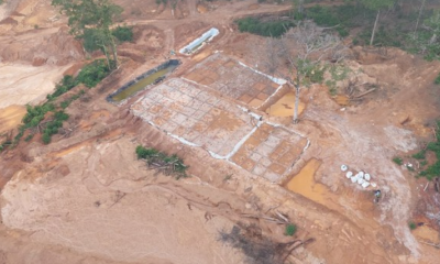 Ibama desarticula garimpo ilegal em terra indgena de Mato Grosso e destri 36 escavadeiras