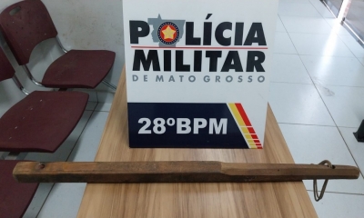 Em So Pedro da  Cipa, homem  agredido pelo irmo de 13 anos com porrete e est em estado grave