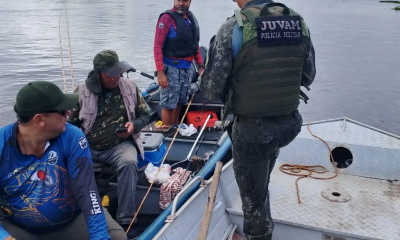 Juizado Ambiental de Cceres apreende 23 pacus fora da medida no ltimo dia da Piracema