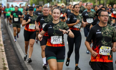 Bope realiza 9� edi��o de corrida de rua com n�mero recorde de participantes em Cuiab�