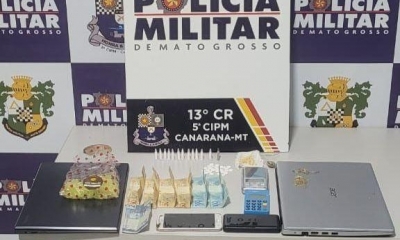 Pol�cia Militar prende tr�s membros de fac��o por tr�fico e apreende 50 por��es de drogas