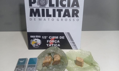 Policiais Militares prendem dois homens por tr�fico de drogas em V�rzea Grande