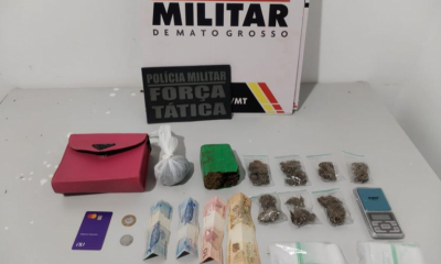 Casal de faccionados � preso por tr�fico de drogas em Tangar� da Serra