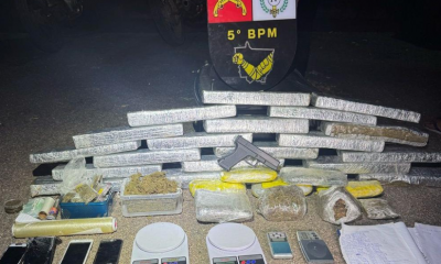 PM desativa depsito de drogas e prende trs suspeitos em Rondonpolis