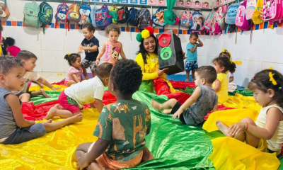 Detran leva informaes de forma ldica para crianas de unidade escolar em Cuiab
