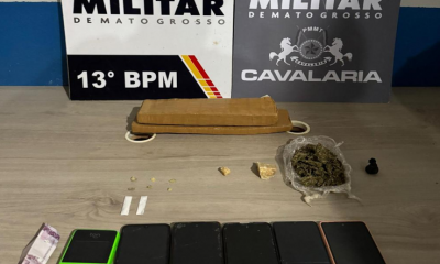 Bar usado como ponto de tr�fico � fechado e 12 s�o presos em Nova Mutum