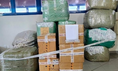 Sefaz apreende mercadorias irregulares escondidas em carga de bobinas de a�o