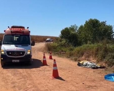 Me e filha morrem aps carro capotar em estrada de acesso ao distrito de Fontanillas, em Juna