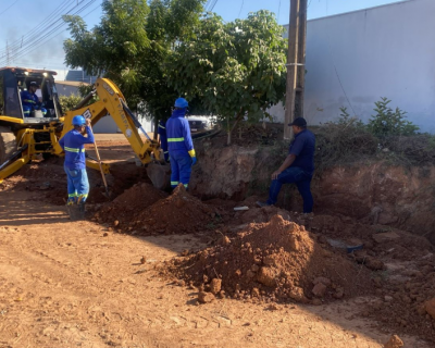 Prefeito de Rondonpolis determina retomada da obra de duplicao da Avenida Bandeirantes