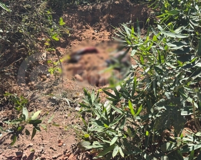 Corpo de homem  encontrado semienterrado por trabalhadores em obra na MT-471