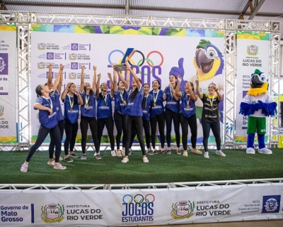 Selees de sete municpios so campes estaduais dos Jogos Estudantis Mato-grossenses