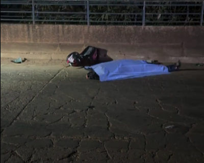 Motociclista morre ao ser atropelado por carro em ponte recm-inaugurada em Rondonpolis