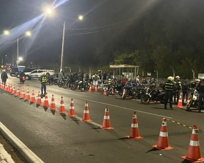 Operao Lei Seca termina com 43 motocicletas removidas e trs prises