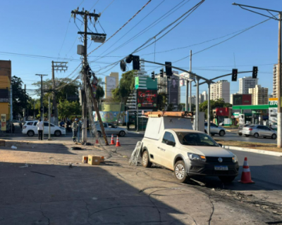 Exploso e rompimento de fibra deixam unidades de sade de Cuiab sem internet