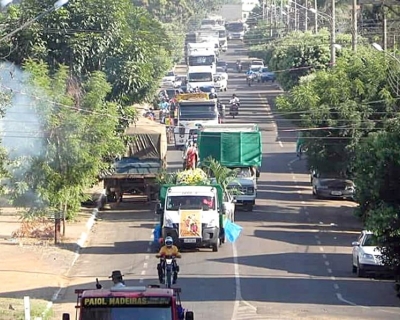 Rondon�polis tem altera��o no tr�fego da BR-364 para evento religioso no domingo (27)