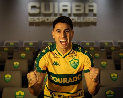 Cuiab anuncia contratao do atacante argentino Alejandro Martnez   