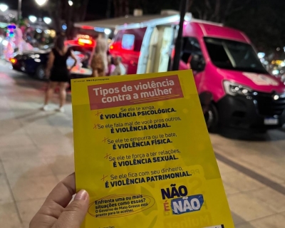 Programa SER Fam�lia Mulher leva acolhimento e orienta��o sobre viol�ncia contra a mulher durante o Festival de Inverno