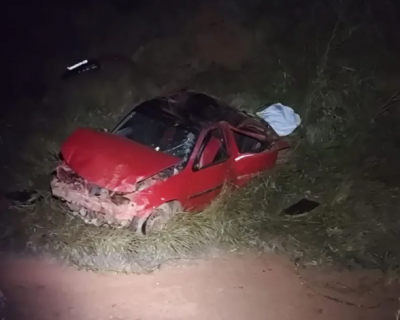 Capotamento na MT-430 mata dois homens e beb 