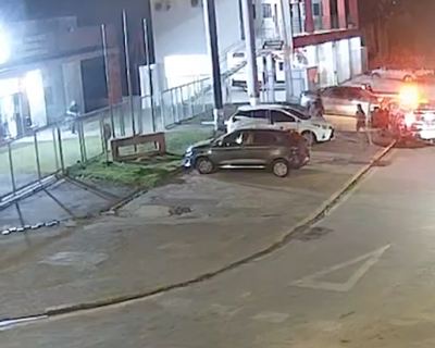 Policiais da Fora Ttica salvam beb engasgado durante Exposul em Rondonpolis
