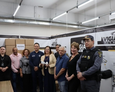 Sesp entrega 66 c�meras do Vigia Mais MT para UFMT e define outras a��es de seguran�a no campus