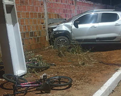 Mulher morre e filho fica ferido aps atropelamento em Glria DOeste