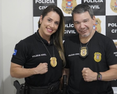 Pol�cia Civil une pai e filha no cotidiano do trabalho investigativo