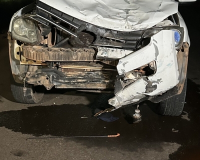  Motociclista morre ao ser atingido por caminhonete na BR-070