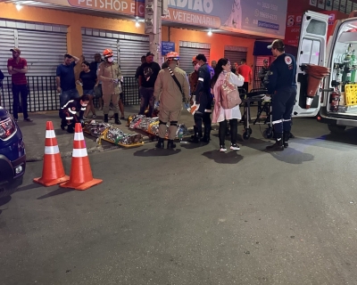Motorista embriagado provoca acidente e deixa quatro feridos em Vrzea Grande
