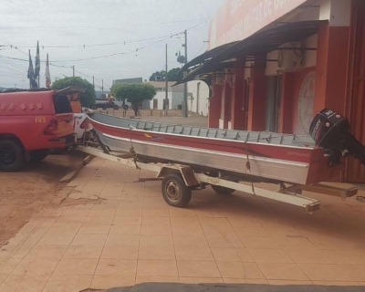 Corpo de Bombeiros localiza corpo de jovem que se afogou no rio Peixotinho